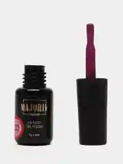 Фиолетовый гель-лак для ногтей Majorik Coler 15 "Фиолетовый аметист", 8 г
