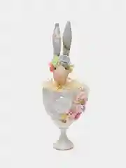 Интерьерная кукла пасхальный "Заяц в яйце", 20 см