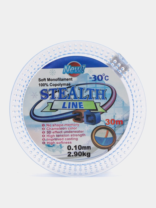 Леска зимняя 3D, -30C, 30 м