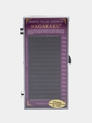Ресницы для наращивания NAGARAKU, изгиб D, палетка из 16 линий