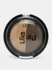 Золотой тени для век компактные LiLo LIKE 4U