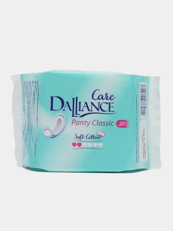 Прокладки ежедневные DALLIANCE Care Panty Classic, 20 шт