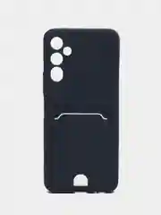 Темно-синий чехол TECNO POVA NEO 2  / TECNO POVA 4 с защитой камеры и карманом для пластиковой карты