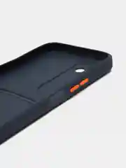 Темно-синий чехол TECNO POVA NEO 2  / TECNO POVA 4 с защитой камеры и карманом для пластиковой карты