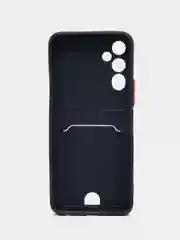 Темно-синий чехол TECNO POVA NEO 2  / TECNO POVA 4 с защитой камеры и карманом для пластиковой карты