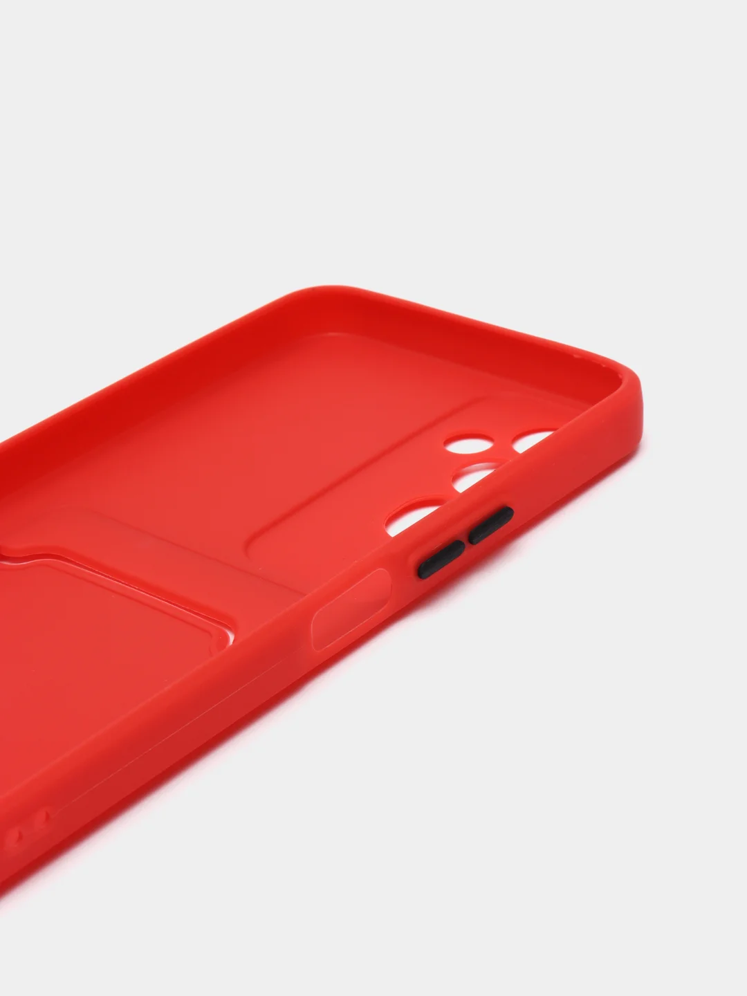 Алый чехол TECNO POVA NEO 2  / TECNO POVA 4 с защитой камеры и карманом для пластиковой карты