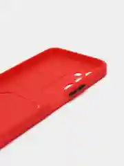 Алый чехол TECNO POVA NEO 2  / TECNO POVA 4 с защитой камеры и карманом для пластиковой карты