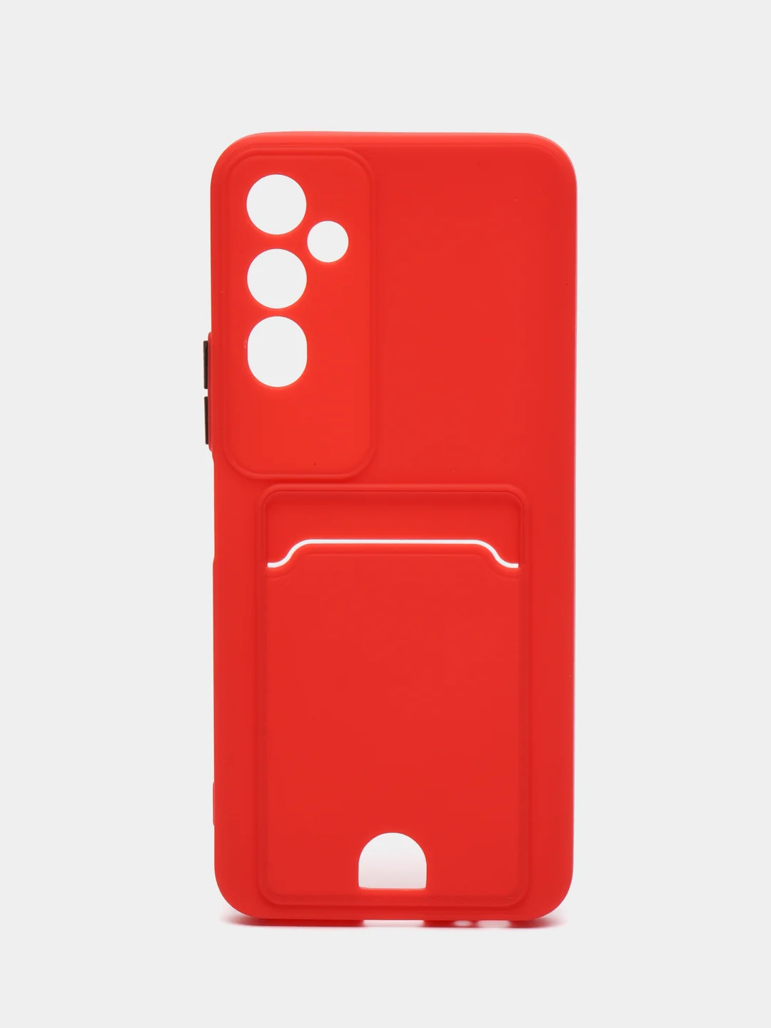 Алый чехол TECNO POVA NEO 2  / TECNO POVA 4 с защитой камеры и карманом для пластиковой карты