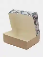 Индиго коробка подарочная новогодняя