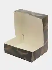 Хаки коробка подарочная новогодняя