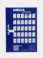 А4 38х21,2 мм 65 шт 50 листов белые 3250 штук Этикетки самоклеящиеся PROMEGA label basic