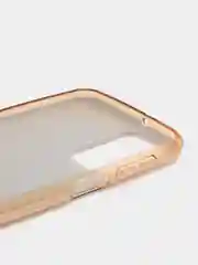 Золотой чехол Samsung Galaxy A23 (Самсунг Галакси А23), блестящий