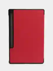 Красный чехол книжка на планшет Samsung Galaxy Tab S8+ SM-X800/ S7 FE T736/S7 Plus T970/T975 12.4