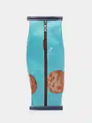 Лазурный пенал школьный, для канцелярии