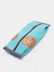 Лазурный пенал школьный, для канцелярии