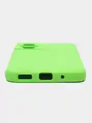 Лайм чехол Silicone Cover для Xiaomi Poco M5, для Сяоми Поко М5 силиконовый