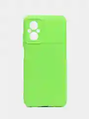 Лайм чехол Silicone Cover для Xiaomi Poco M5, для Сяоми Поко М5 силиконовый