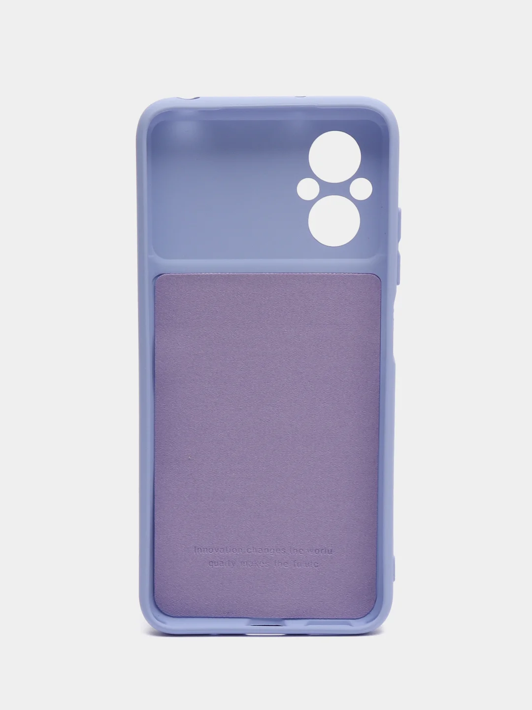 Лавандовый чехол Silicone Cover для Xiaomi Poco M5, для Сяоми Поко М5 силиконовый