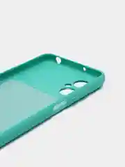 Бирюзовый чехол Silicone Cover для Xiaomi Poco M5, для Сяоми Поко М5 силиконовый