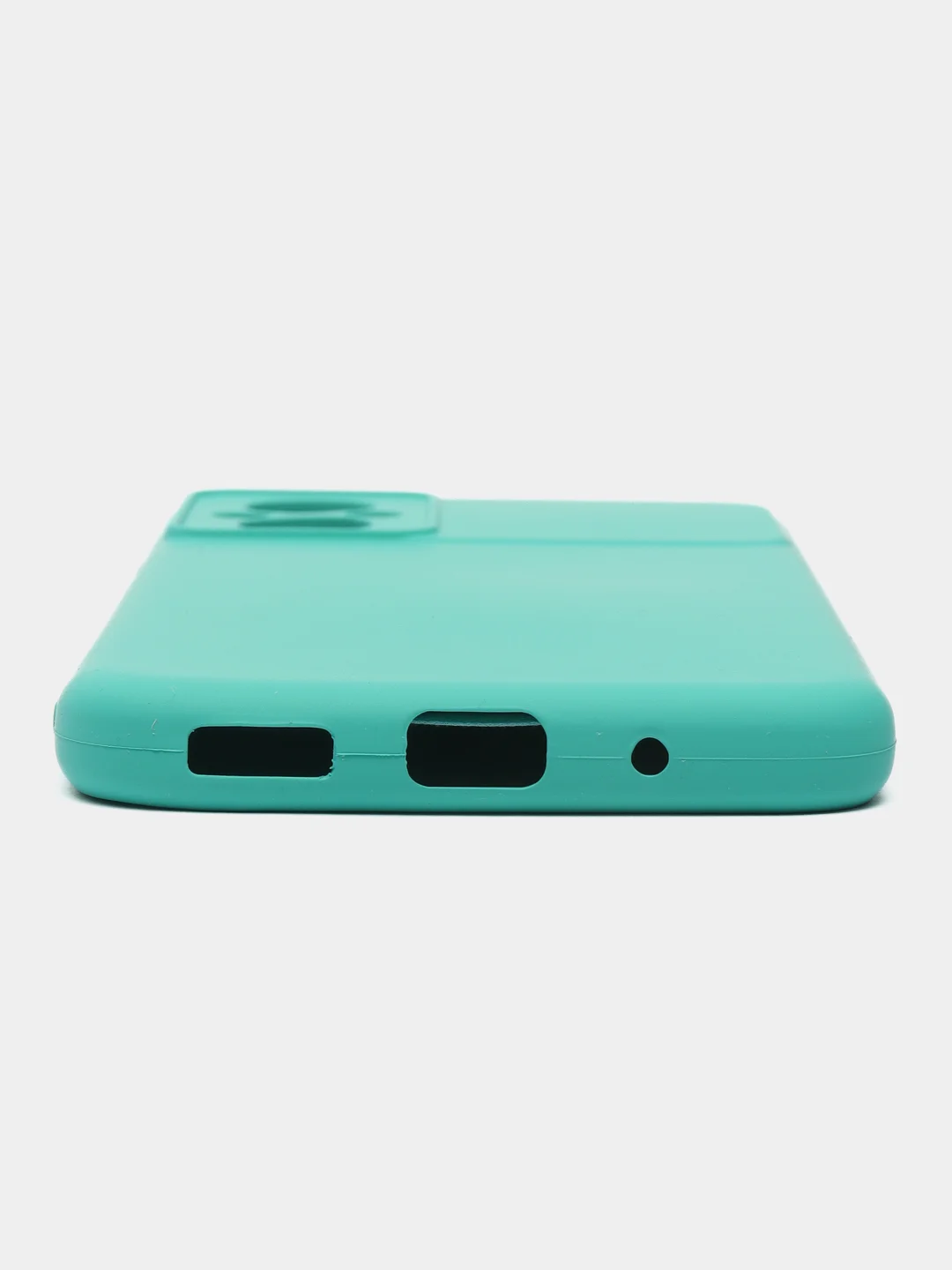Бирюзовый чехол Silicone Cover для Xiaomi Poco M5, для Сяоми Поко М5 силиконовый