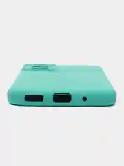 Бирюзовый чехол Silicone Cover для Xiaomi Poco M5, для Сяоми Поко М5 силиконовый