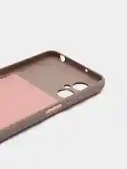 Светло-коричневый чехол Silicone Cover для Xiaomi Poco M5, для Сяоми Поко М5 силиконовый