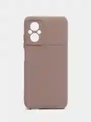 Светло-коричневый чехол Silicone Cover для Xiaomi Poco M5, для Сяоми Поко М5 силиконовый