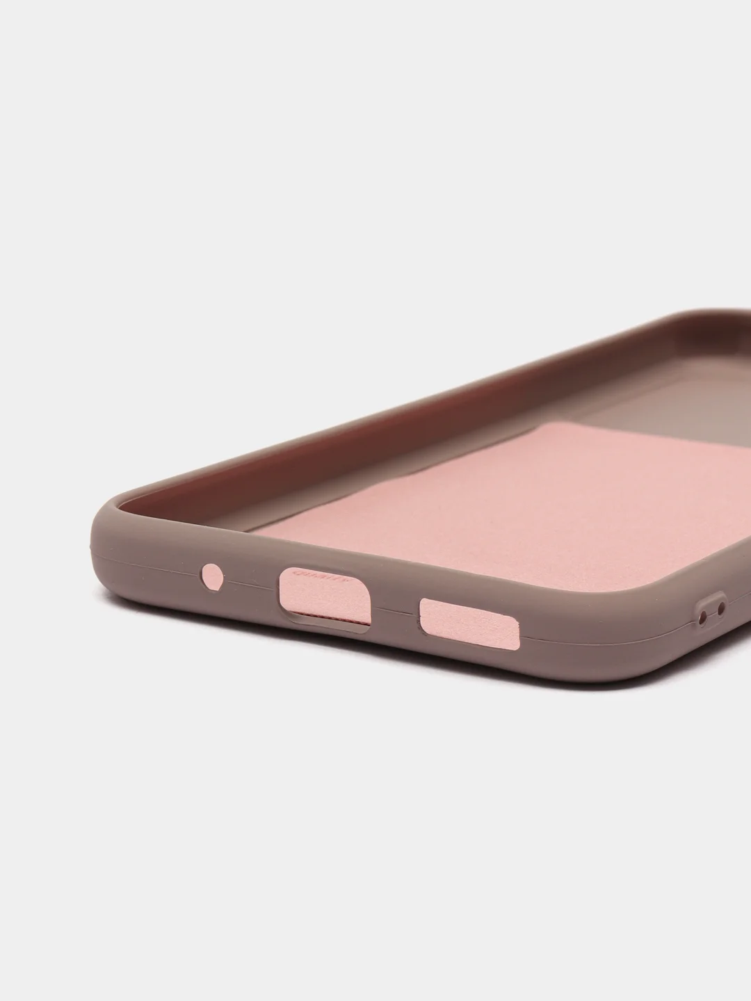 Светло-коричневый чехол Silicone Cover для Xiaomi Poco M5, для Сяоми Поко М5 силиконовый