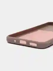 Светло-коричневый чехол Silicone Cover для Xiaomi Poco M5, для Сяоми Поко М5 силиконовый