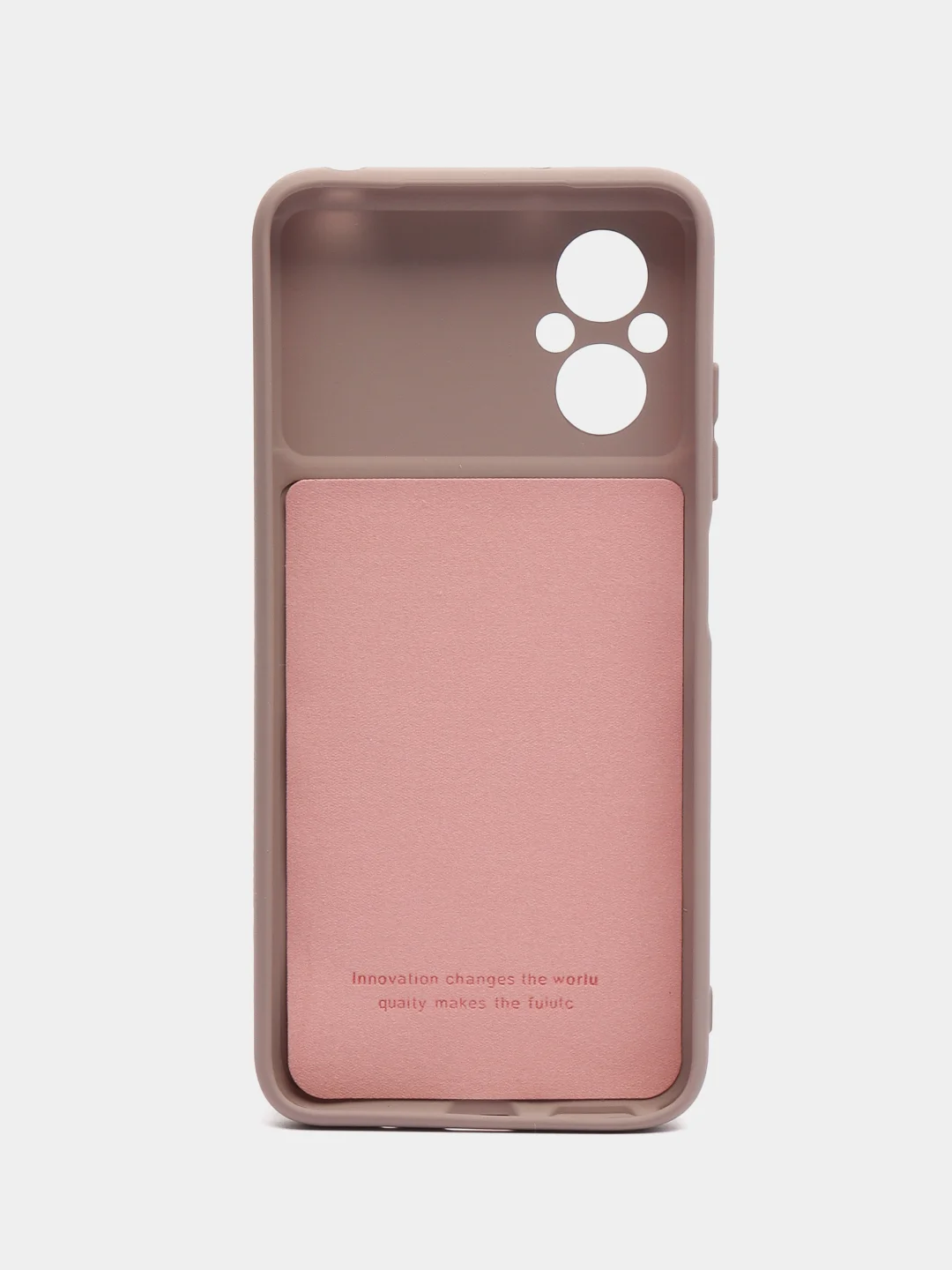 Светло-коричневый чехол Silicone Cover для Xiaomi Poco M5, для Сяоми Поко М5 силиконовый