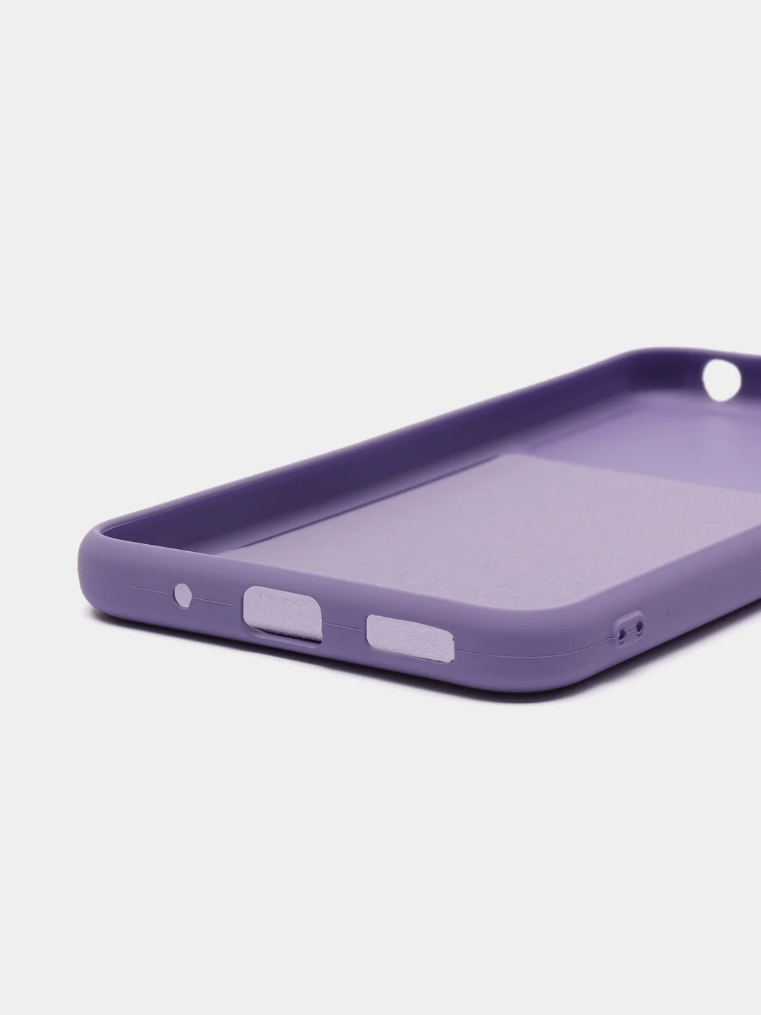 Пурпурный чехол Silicone Cover для Xiaomi Poco M5, для Сяоми Поко М5 силиконовый