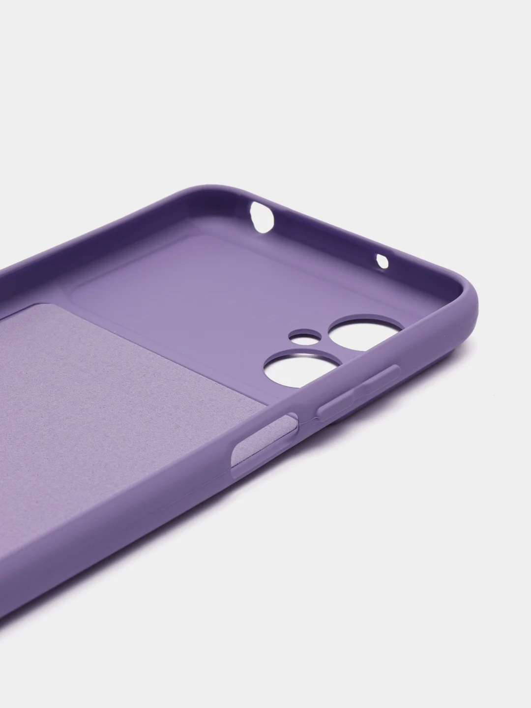 Пурпурный чехол Silicone Cover для Xiaomi Poco M5, для Сяоми Поко М5 силиконовый