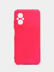 Фуксия чехол Silicone Cover для Xiaomi Poco M5, для Сяоми Поко М5 силиконовый