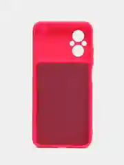 Фуксия чехол Silicone Cover для Xiaomi Poco M5, для Сяоми Поко М5 силиконовый