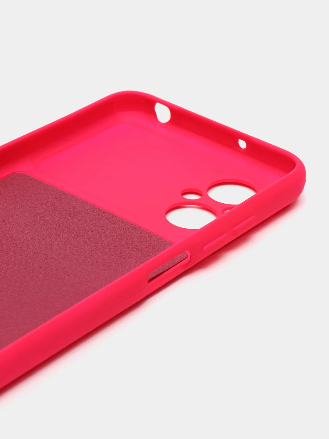 Фуксия чехол Silicone Cover для Xiaomi Poco M5, для Сяоми Поко М5 силиконовый