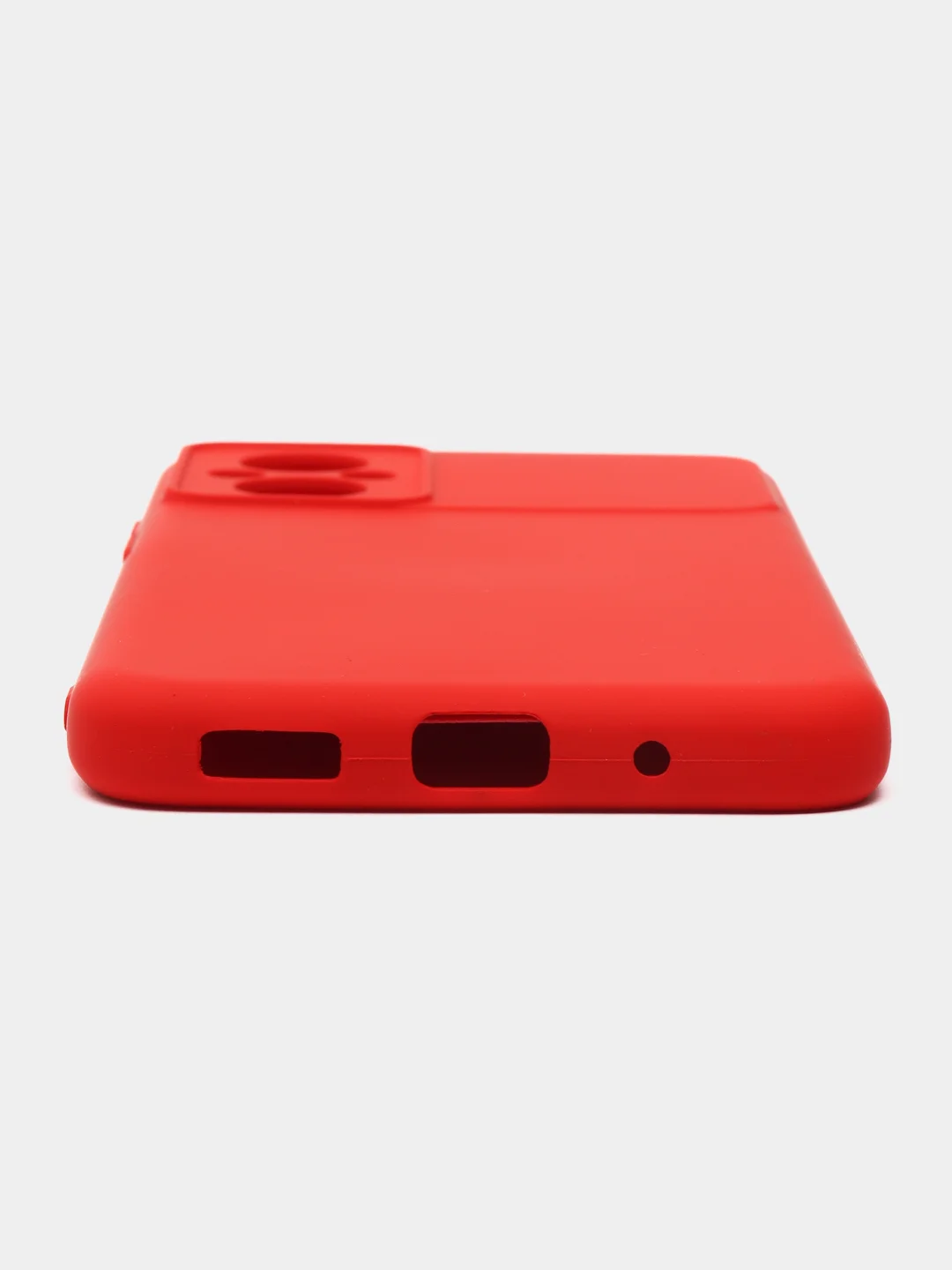 Красный чехол Silicone Cover для Xiaomi Poco M5, для Сяоми Поко М5 силиконовый