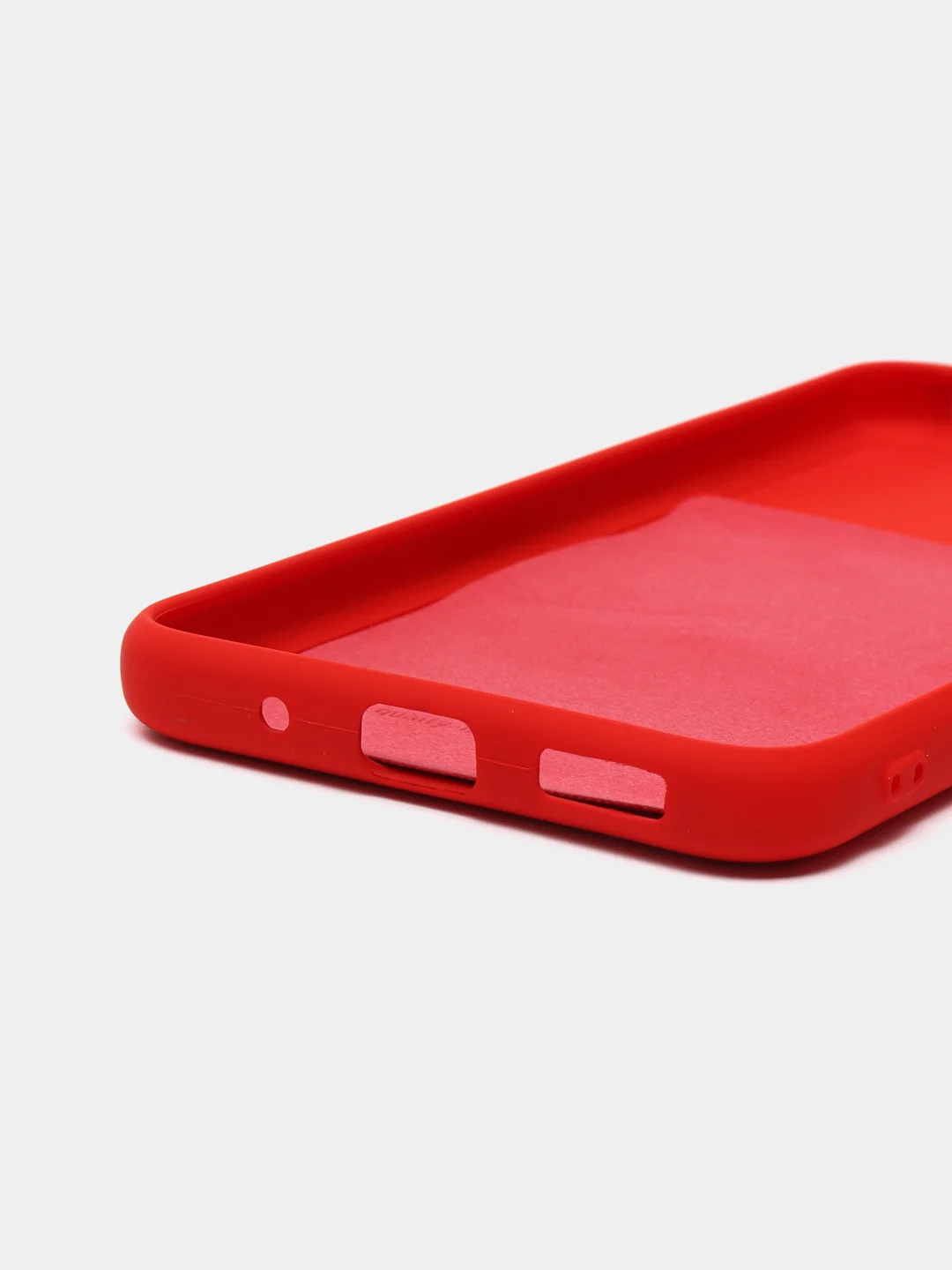 Красный чехол Silicone Cover для Xiaomi Poco M5, для Сяоми Поко М5 силиконовый