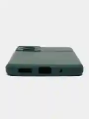 Тёмно-зелёный чехол Silicone Cover для Xiaomi Poco M5, для Сяоми Поко М5 силиконовый