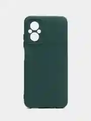 Тёмно-зелёный чехол Silicone Cover для Xiaomi Poco M5, для Сяоми Поко М5 силиконовый
