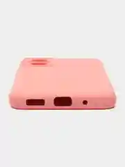 Розовый чехол Silicone Cover для Xiaomi Poco M5, для Сяоми Поко М5 силиконовый