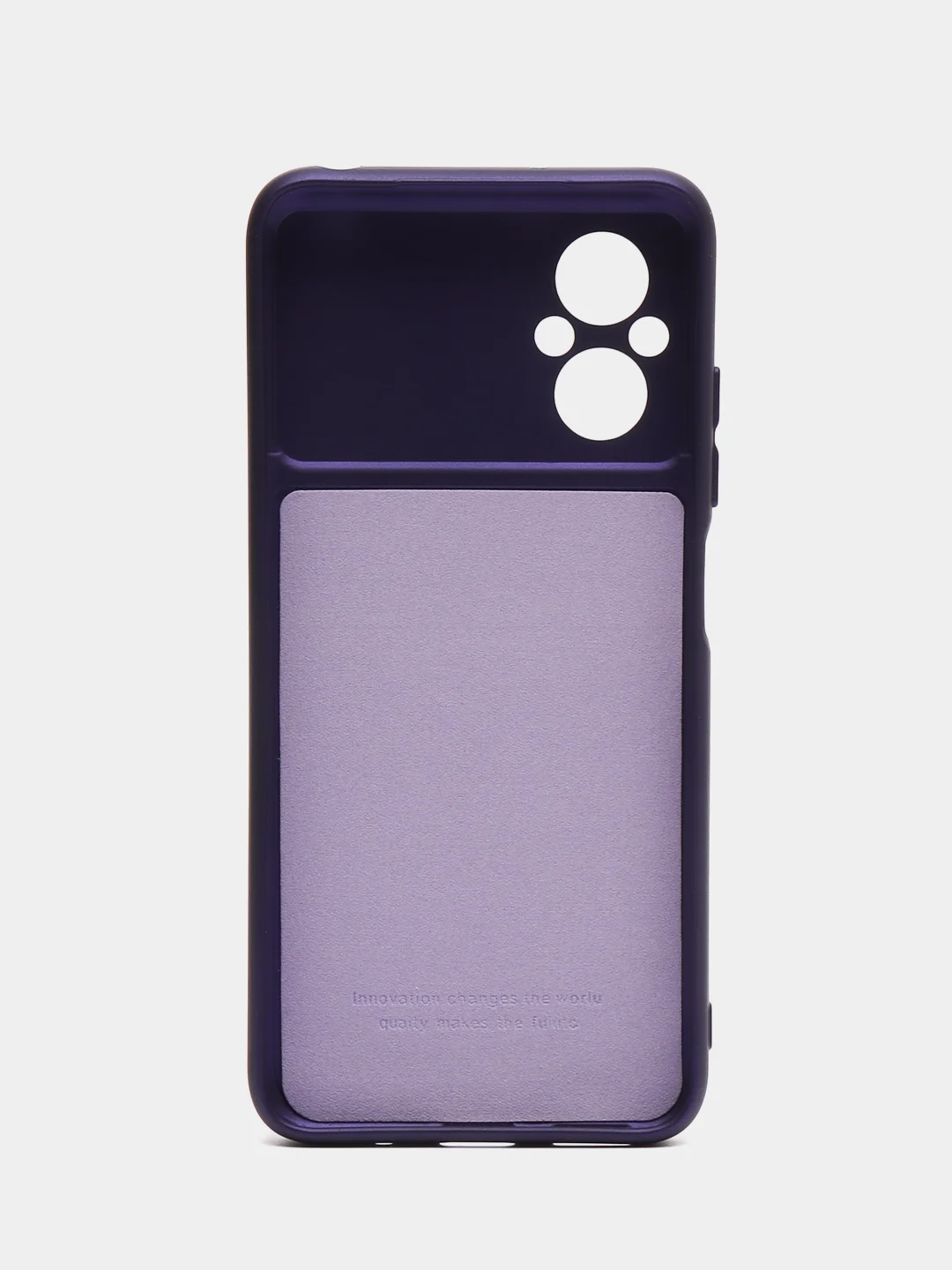 Фиолетовый чехол Silicone Cover для Xiaomi Poco M5, для Сяоми Поко М5 силиконовый