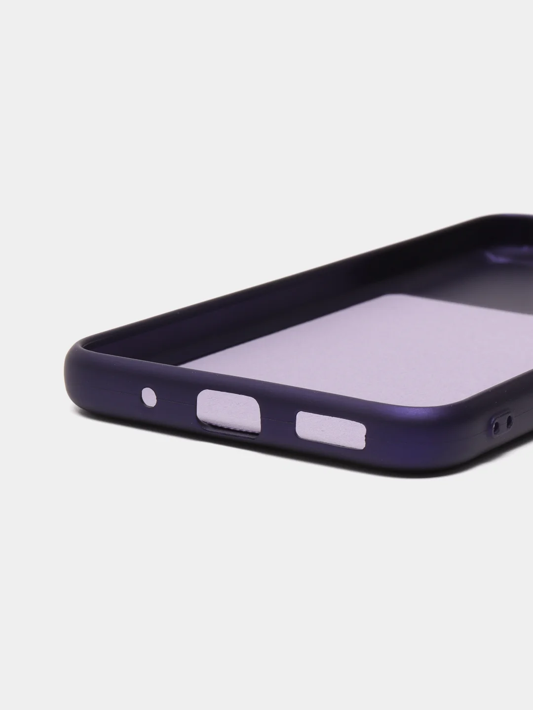 Фиолетовый чехол Silicone Cover для Xiaomi Poco M5, для Сяоми Поко М5 силиконовый