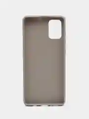 Серый чехол Samsung Galaxy A71, Самсунг Галакси А71 силиконовый, цветной, матовый