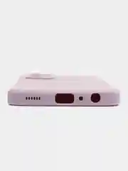 Фиолетовый чехол для Samsung Galaxy A23 силиконовый ROSCO матовый тонкий с бортиком- защитой камер