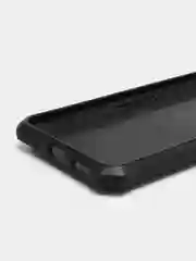 Угольный чехол Xiaomi Redmi 9A, Сяоми Редми 9А противоударный с металлической подставкой кольцом