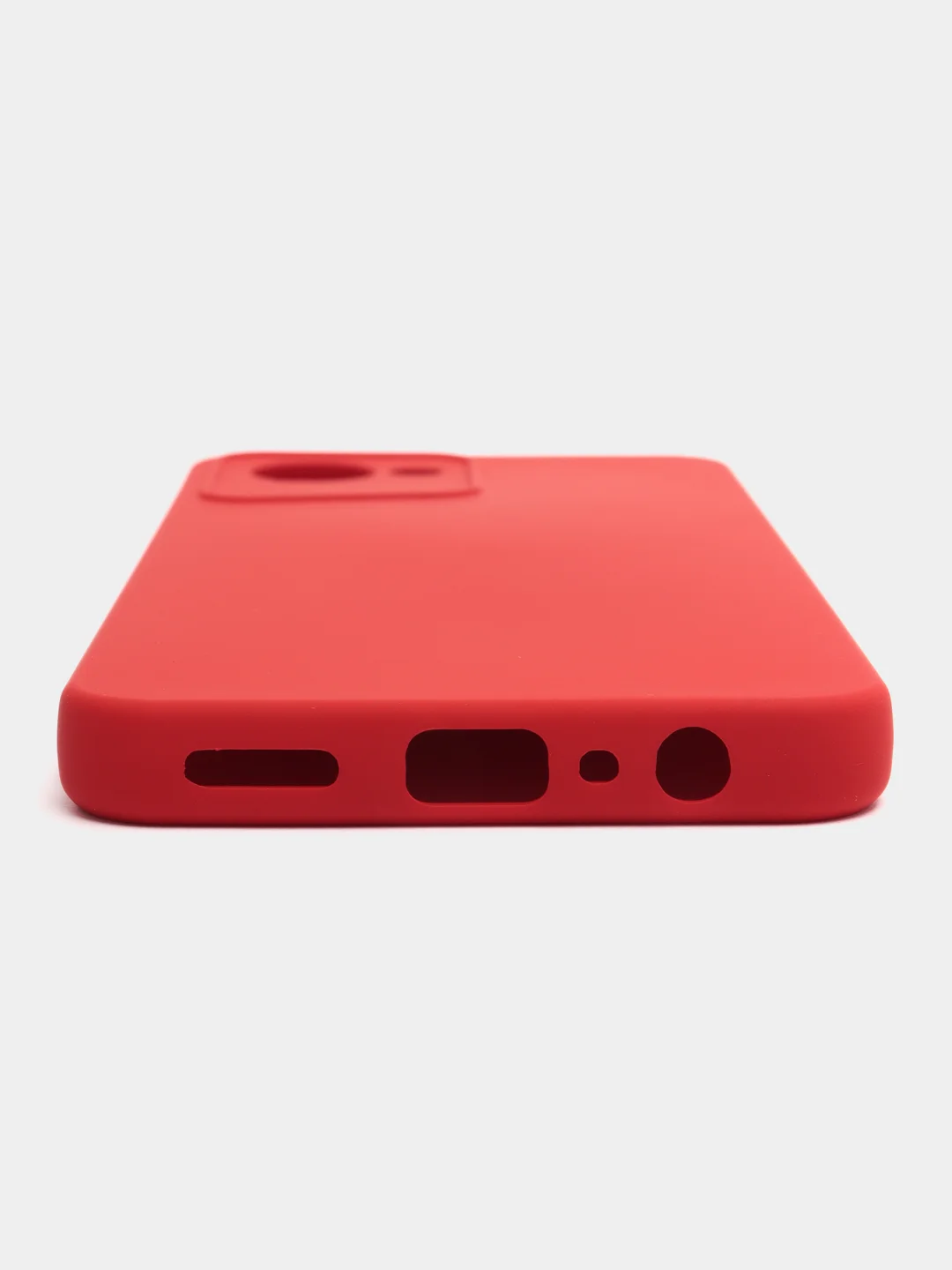 Красный чехол Silicone Cover для Realme C30 C30s Narzo 50i Prime Реалми С30 С30С Нарзо силиконовый