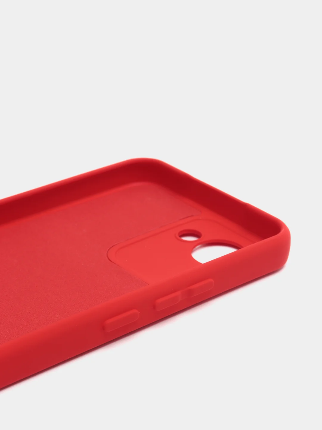 Красный чехол Silicone Cover для Realme C30 C30s Narzo 50i Prime Реалми С30 С30С Нарзо силиконовый