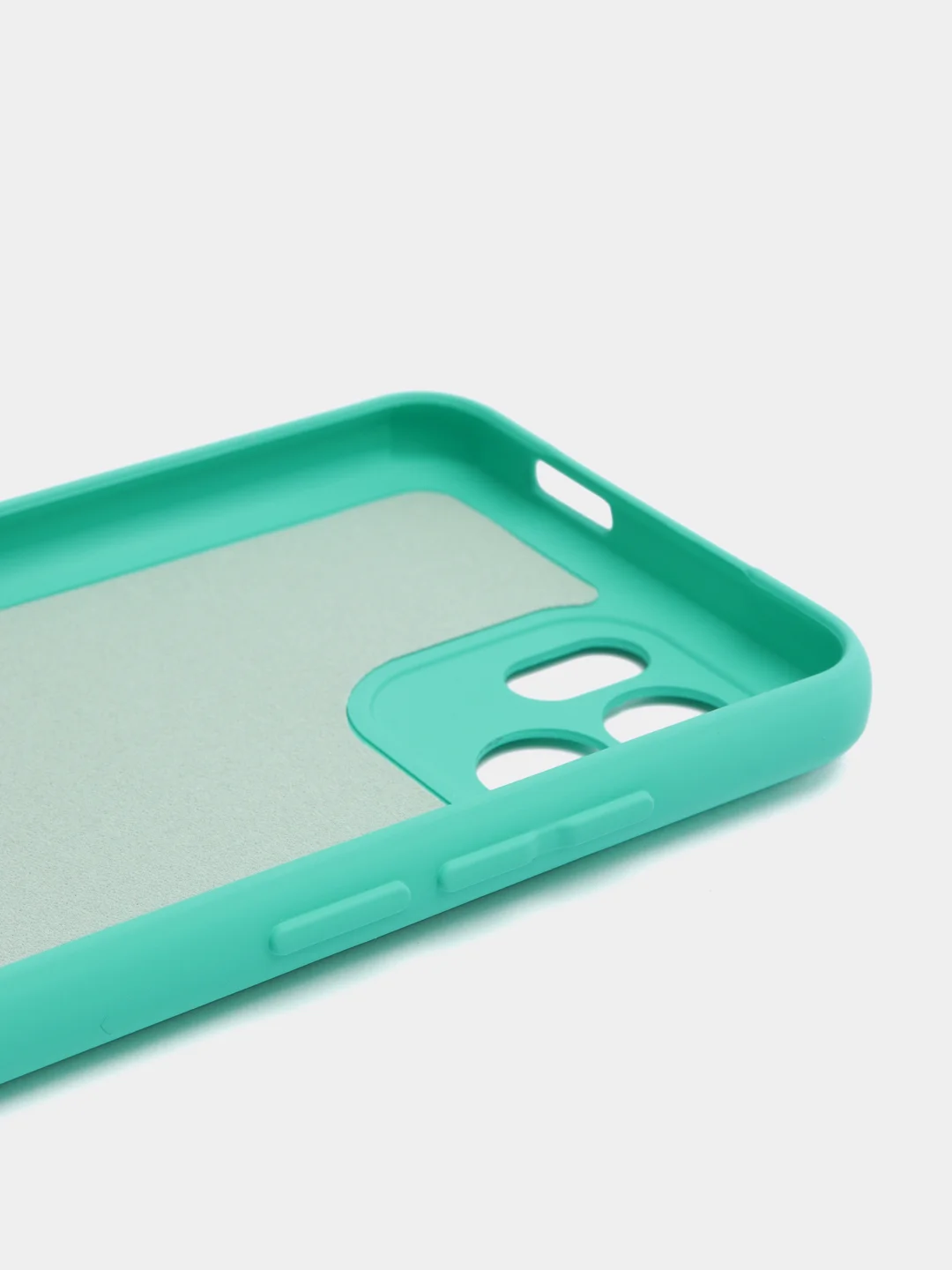 Бежевый чехол Silicone Cover для Xiaomi Redmi A1 (Сяоми Редми А1), силиконовый
