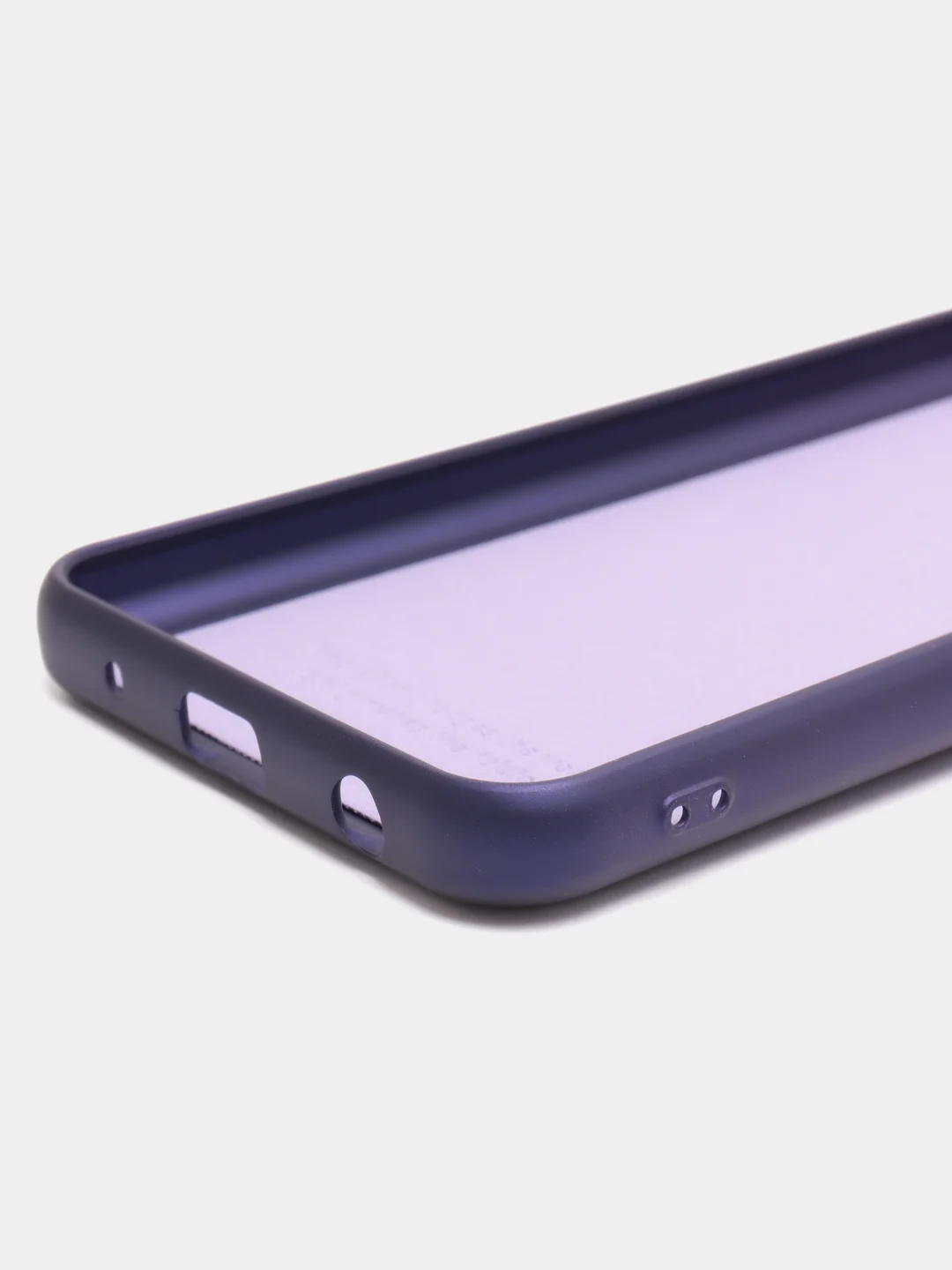 Фиолетовый чехол Silicone Cover для Xiaomi Redmi A1 (Сяоми Редми А1), силиконовый
