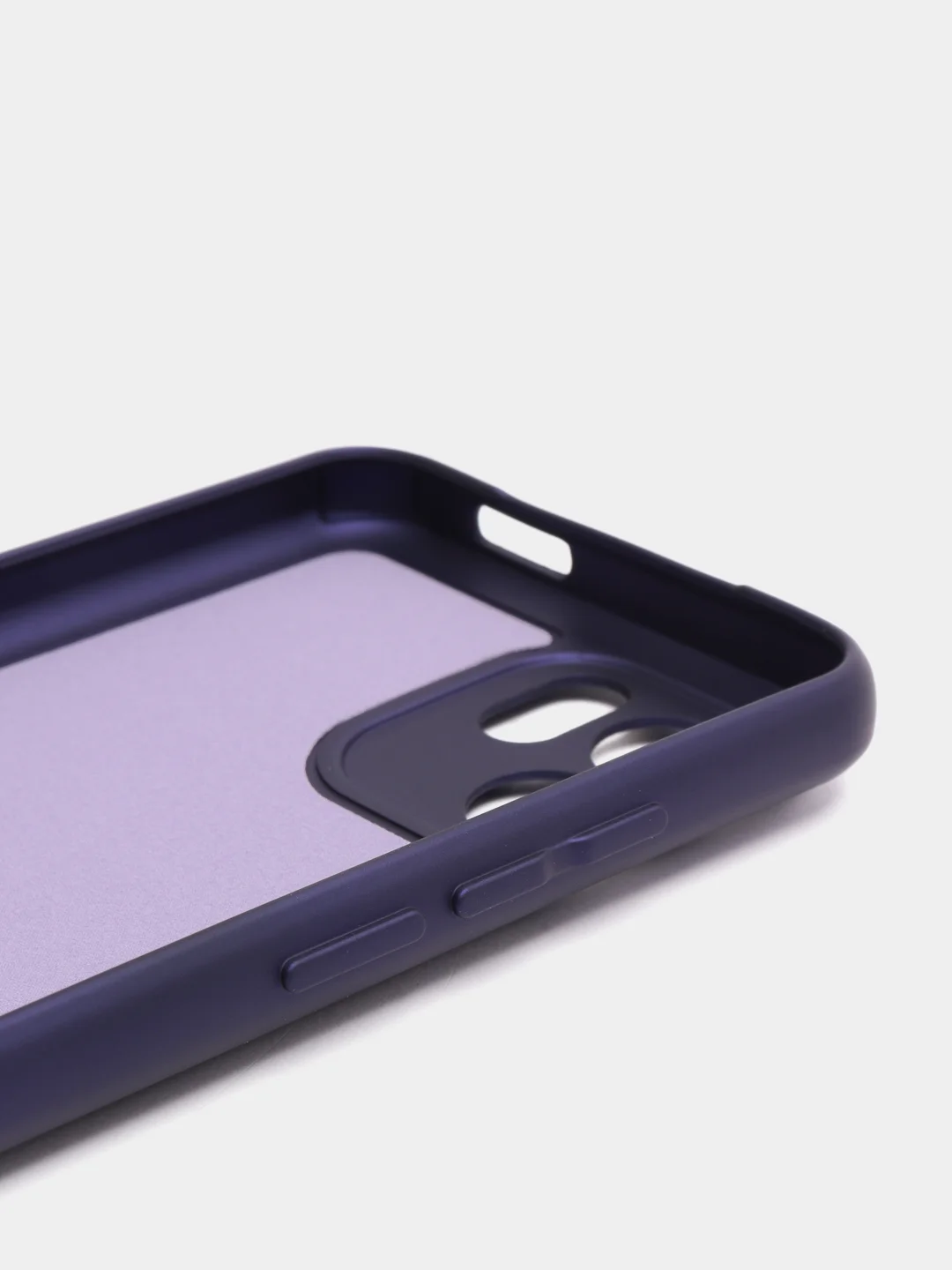 Фиолетовый чехол Silicone Cover для Xiaomi Redmi A1 (Сяоми Редми А1), силиконовый